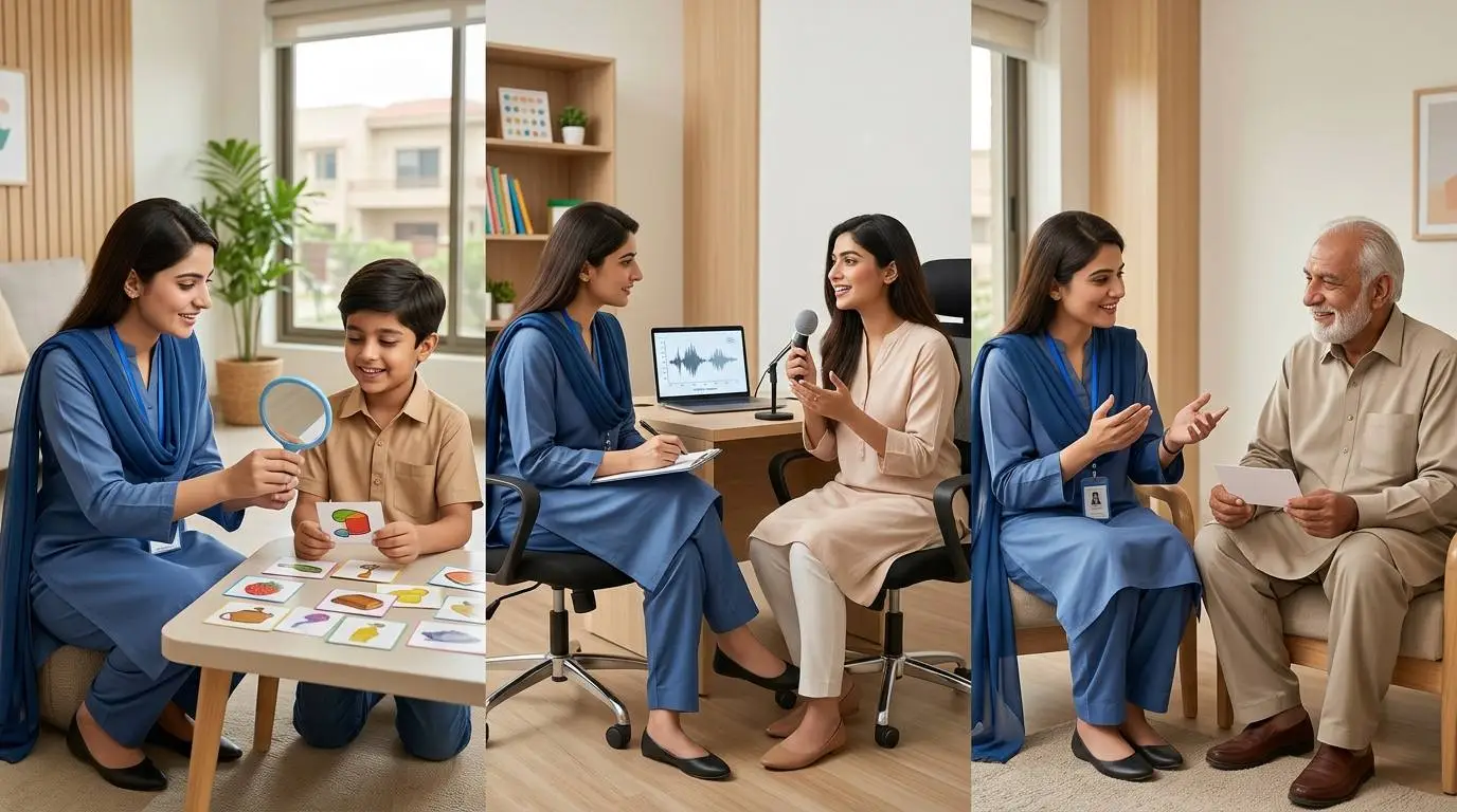 Speech Disorders Therapy Image
