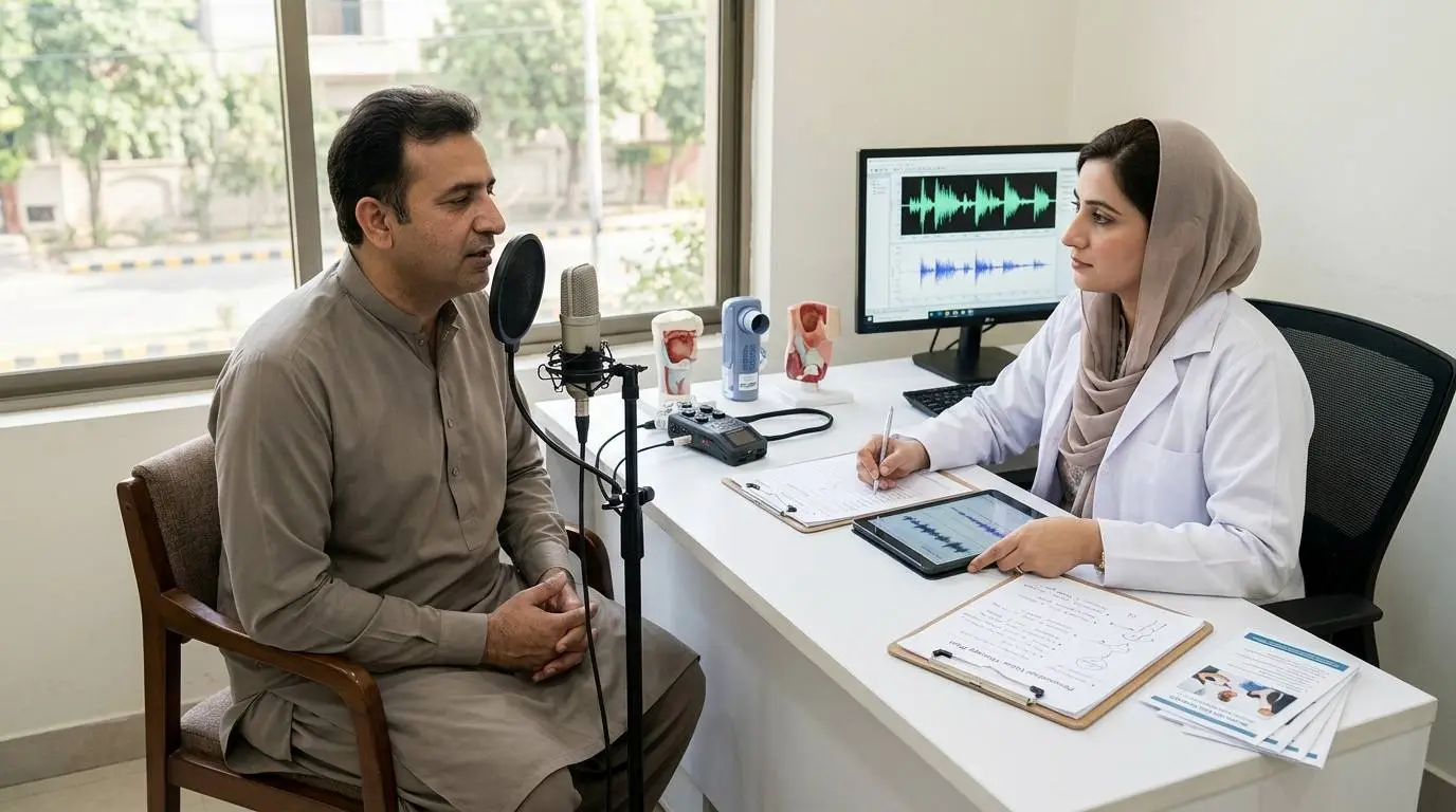 Voice Disorders Therapy Image